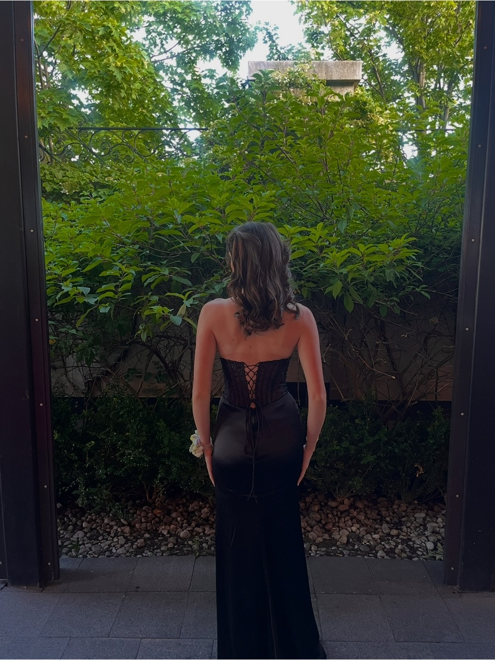 Black LaDivine Prom Dress - Picture 4 of 6